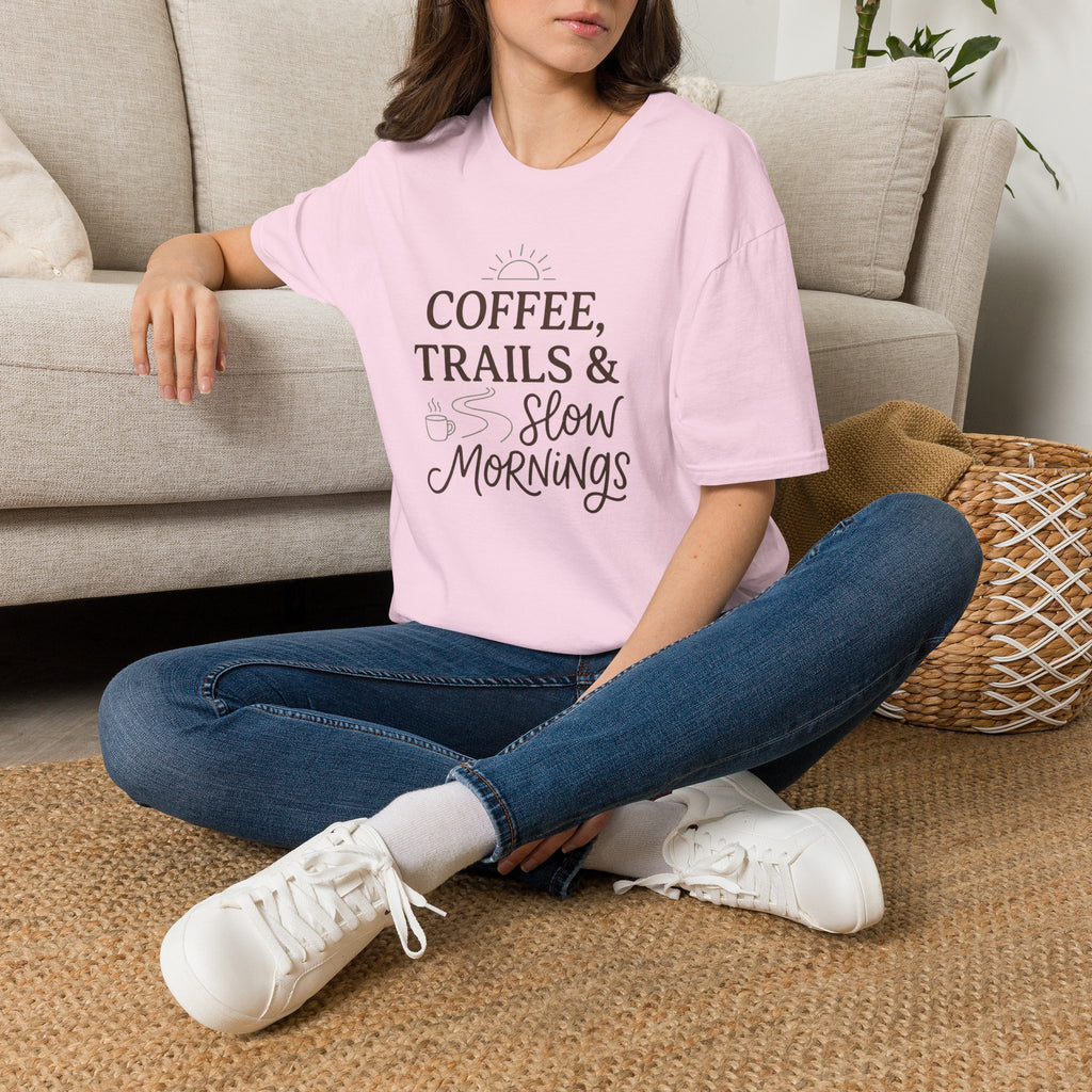 Coffee Trails and Slow Mornings T-Shirt