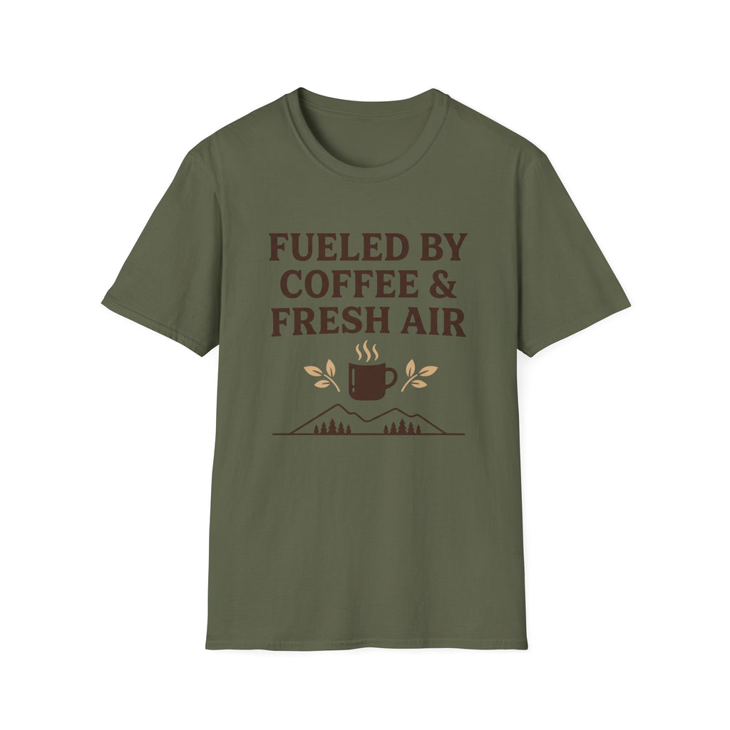 Fueled By Coffee & Fresh Air T-Shirt