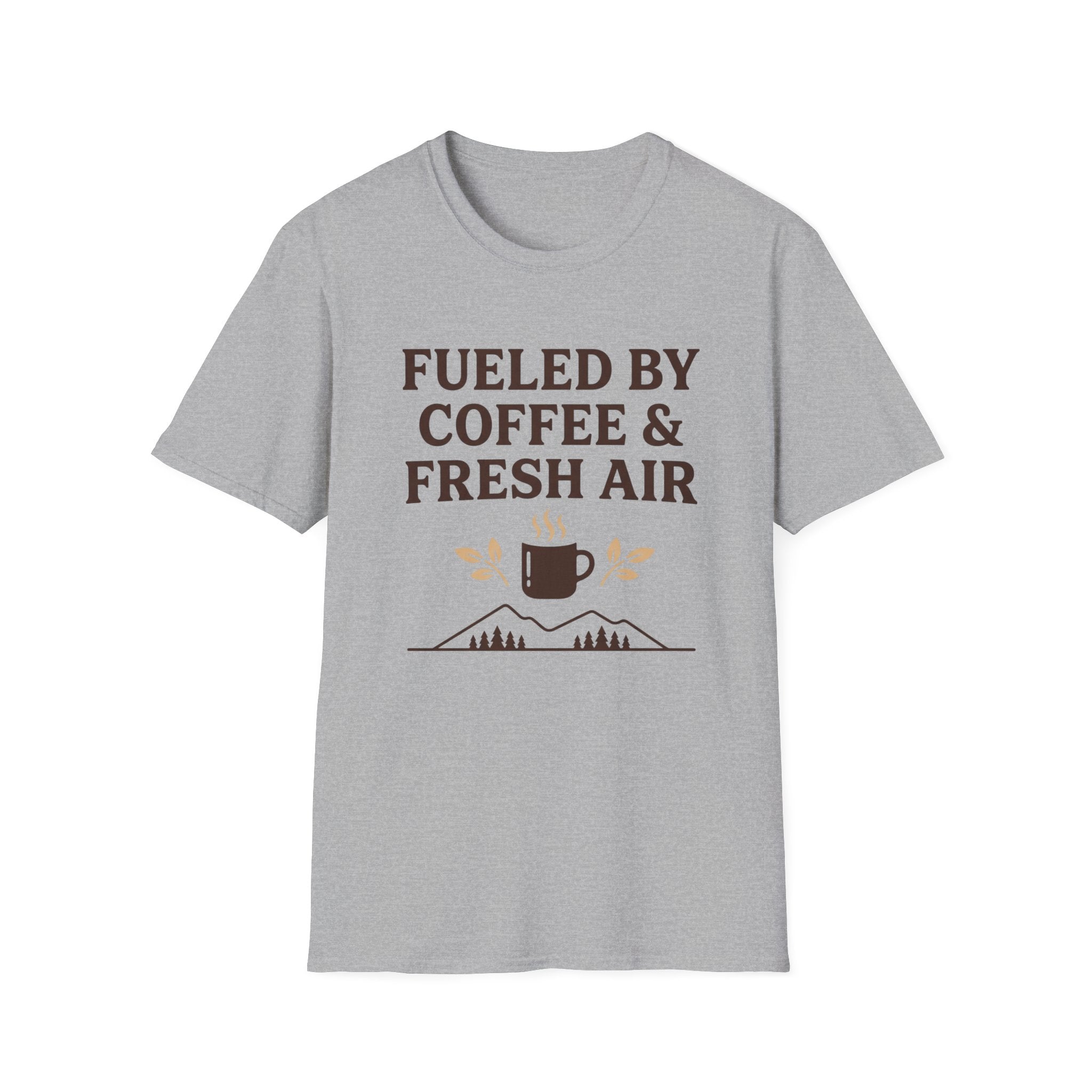 Fueled By Coffee & Fresh Air T-Shirt