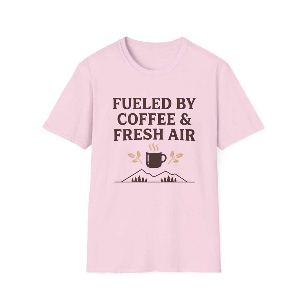 Fueled By Coffee & Fresh Air T-Shirt