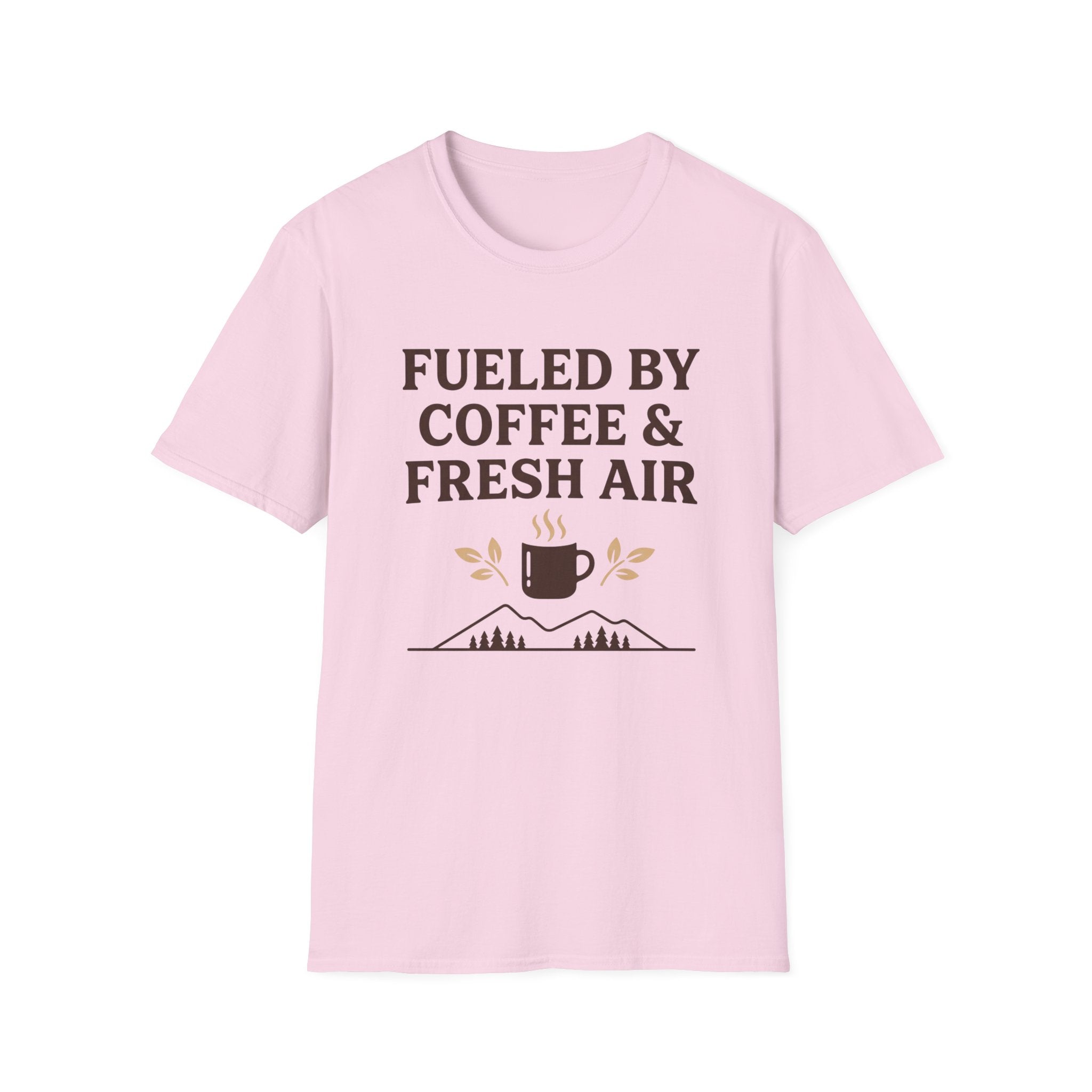 Fueled By Coffee & Fresh Air T-Shirt